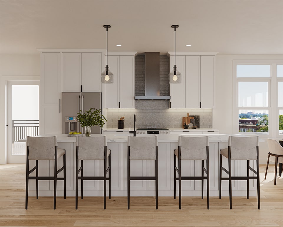 Wrenly Residences View 07 Unit 510 Kitchen D04 Opt 1 062024