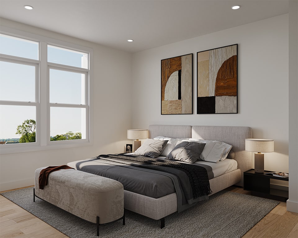 Wrenly Residences View 09 Unit 510 Bedroom D03 Opt 2 062024